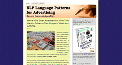 Desktop Screenshot of blog.nlp-techniques.com